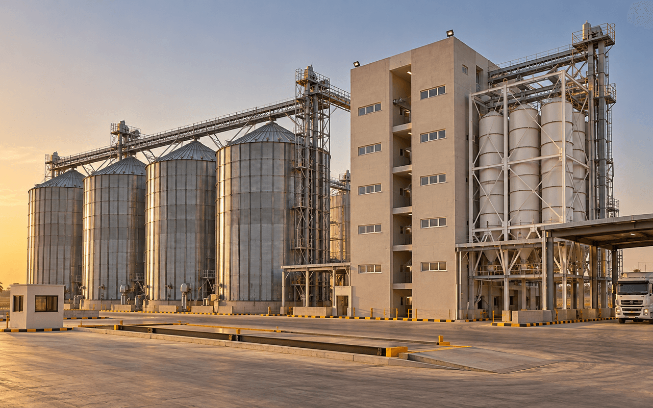 300 t/day wheat flour mill