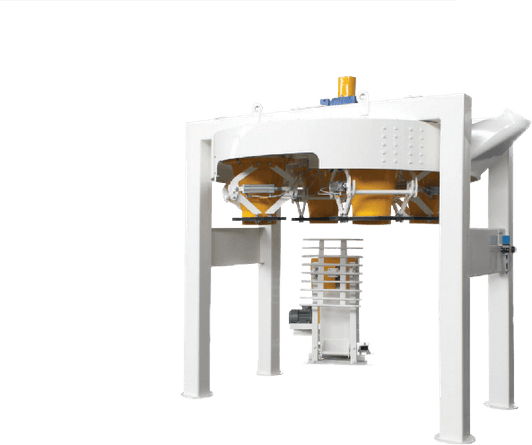 Four-Station Carousel Bagging Machine